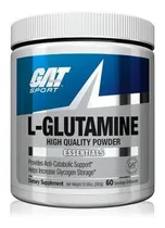 Comprar Glutamina Gat 300 Gramos 60 Porciones L-glutamina