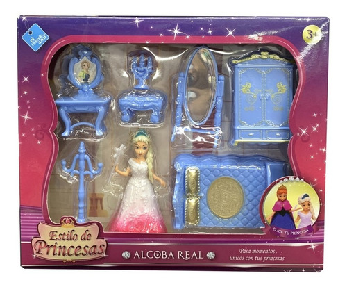 Set Princesas Alcoba Real El Duende Azul Art 7210 Loonytoys