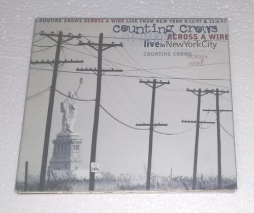 Counting Crows Across Wire Live New York City Cd Doble Kkt