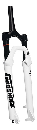 Garfo Suspensão Proshock Onix Tc Tapered Eixo 9x100 - 110mm Branco