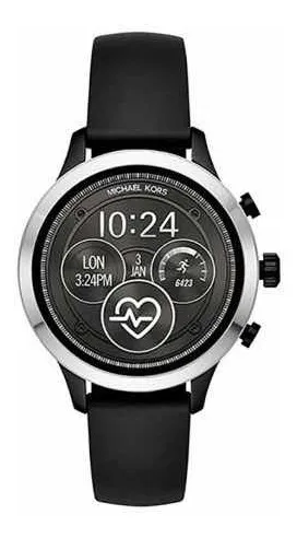Reloj Michael Kors Smartwatch Plata Lujo Nuevo Unisex Cuotas sin
