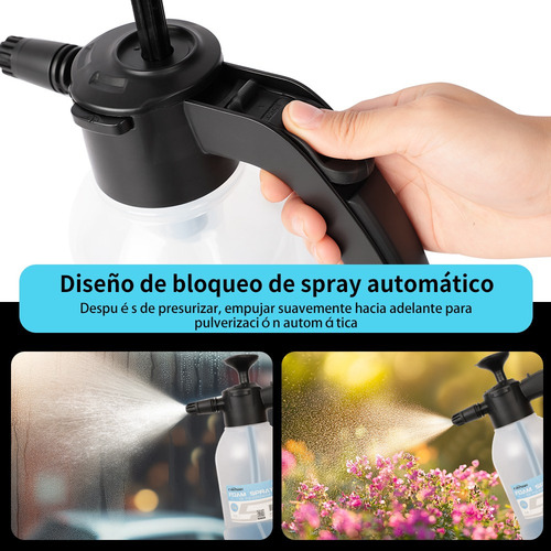 Pulverizador De Espuma De 2 Litros Para Lavado De Autos, Des