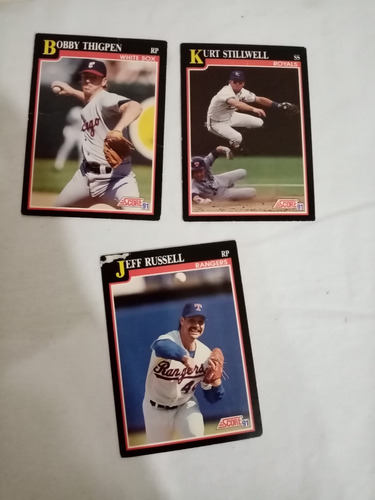 Barajitas Album Beisbol Mlb Score 1991 C41