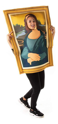 Disfraz De Halloween De Mona Lisa, Famosos Trajes De Pintura