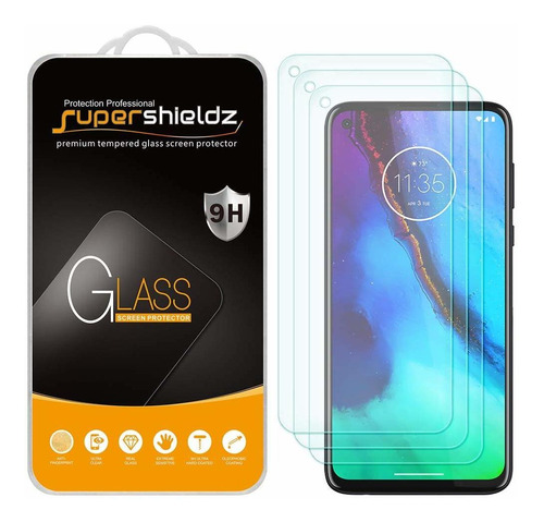 Vidrio Templado Para Moto G Stylus [3un.] Supershieldz