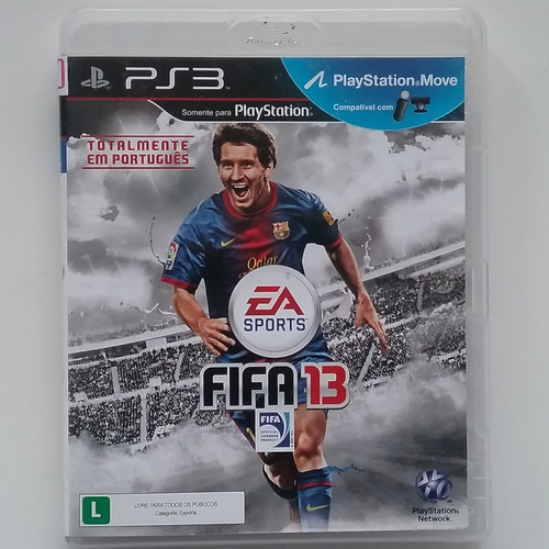 Fifa 13 Ps3 Mídia Física Original Dublado Br Perfeito