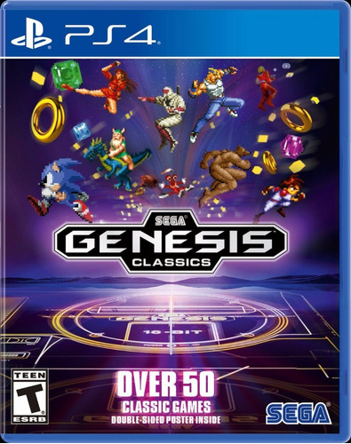 Sega Genesis Classic Ps4 Fisico Ade Ramos