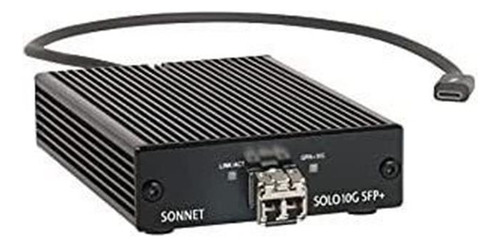 Sonnet Solo 10g Thunderbolt 3 A Sfp 10 Gigabit Ethernet Ada