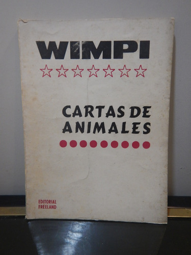 Adp Cartas De Animales Wimpi / Ed. Freeland 1968