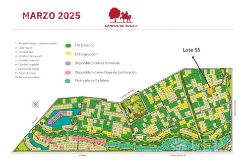 Venta De Terreno En Campos De Roca Ii