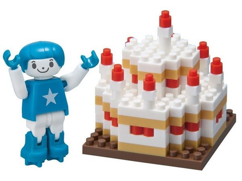 Ml-024 Nanoblock Happy Birthday Boy - Microbloques