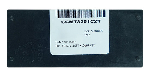 10 Insertos De Diamante Ccmt3251 C2t Allied Machine