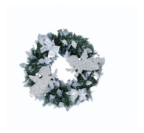 Corona Navidad 20 Cm Decorada #636