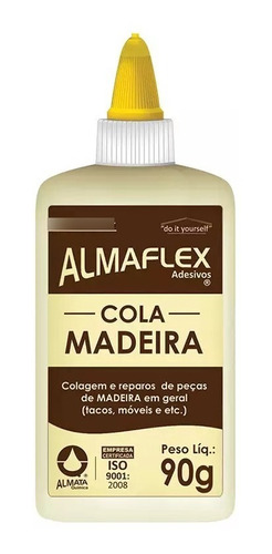 01 Cola P/madeira Almaflex 90gr - 74354