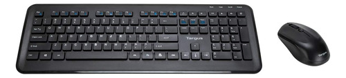 Combo Targus Teclado Y Mouse Inalambrico Negro- Sku:akm610bt