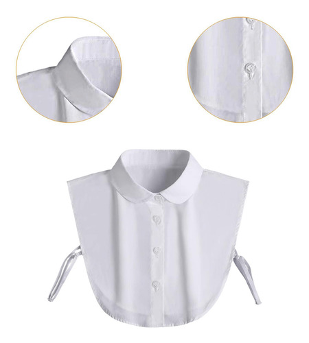 Cuello Falso, Cuello Falso Para Camisas, Para Blusas,