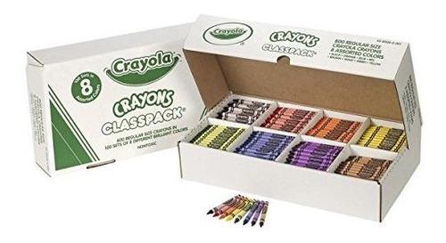 Lápices De Colores Crayola Classpacks 8 Colores (juego De 3)