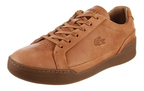 Zapatillas lacoste hombre marrones sale