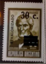 Comprar Estampilla Argentina Guillermo Brown Revalorizada Mint 1029