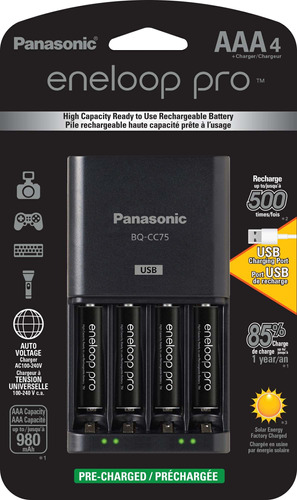 Panasonic K Kj75k3a4ba Advanced Battery Charger W Usb Charg