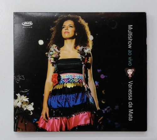 Cd Vanessa Da Mata Multishow Ao Vivo Digipack