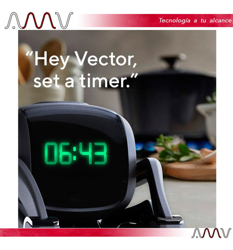 Robot Doméstico Inteligente Anki Vector Con Alexa Amv