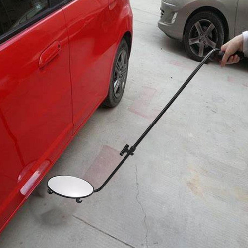 Bajo Inspección Del Vehículo Espejo Del Automóvil