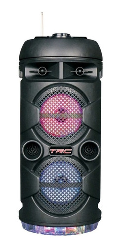 Imagem 1 de 4 de Alto-falante TRC Sound TRC 5508 portátil com bluetooth preto 110V/220V 
