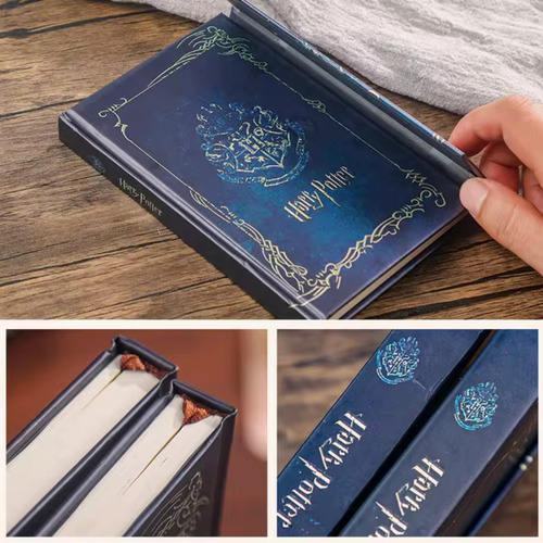 Libreta Premium Planeador Harry Potter Oficial Potterheads