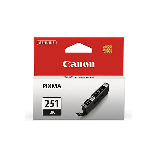 Canon Cli-251 Tanto De Interrita Negra, Compatible Con Pixma