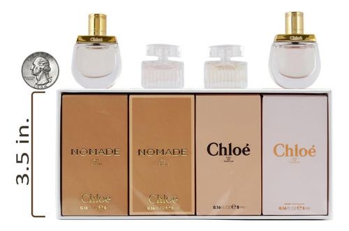 Perfume Chloé Mini - Feminino 4 Unidades Volume Da Unidade 5 Ml