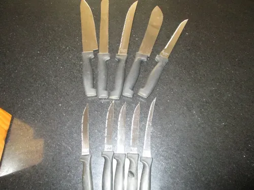 Set De Cuchillos De 10 Piezas (Usado)