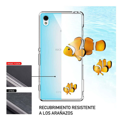 Case Ringke Fusion Xperia Z3 - Importado De Usa