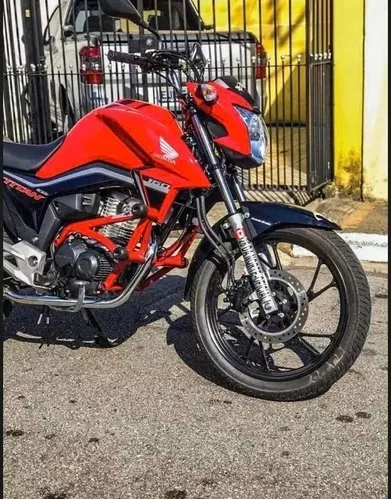 Protetor Stunt Race Fazer 150 Street Cage Gaiola- Vermelho em