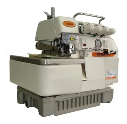 Máquina Industrial Overlock Ponto Cadeia Yamata Fy44 Cor Branco