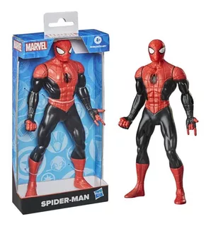 Figura De Acción Marvel Olympus Spiderman Traje Rojo Y Negro