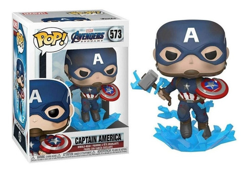 Figura Funko Pop Capitan America 573 Marvel Original Funko