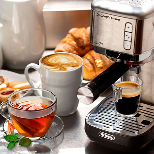 Cafeteira Máquina De Café Espresso Manual Ariete Jade 110v Prata