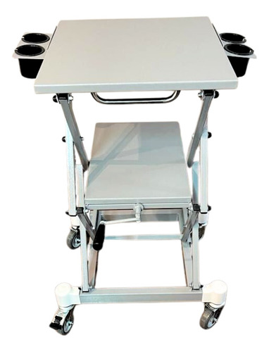 Carrinho Rack Mesa Auxiliar Para Ultrassom Portatil Seguro