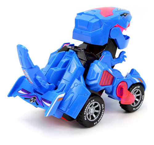 Imagen 7 de 10 de Auto Con Luces Que Se Transforma En Dinosaurio Deformación