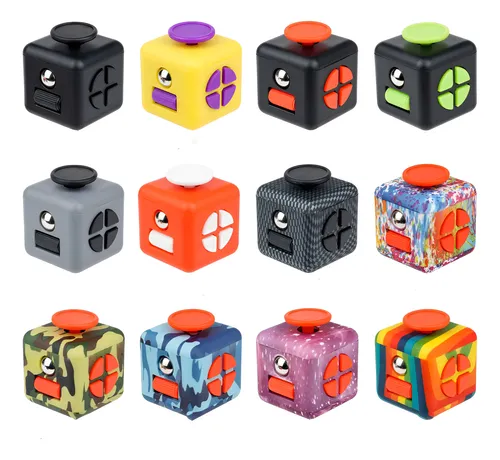 Fidget Cubo Anti Estress Ansiedade Autismo Foco
