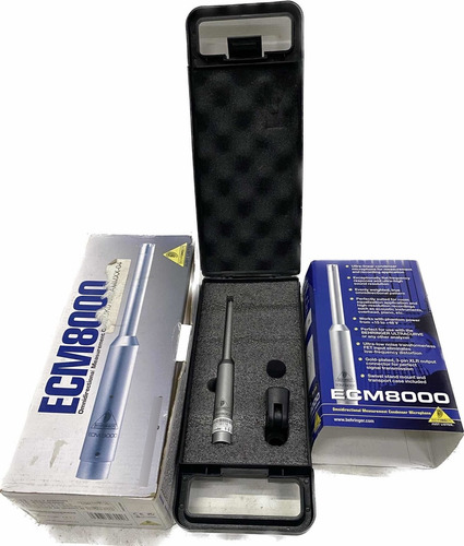 Microfone Behringer Ecm8000 Condensador Novo Original