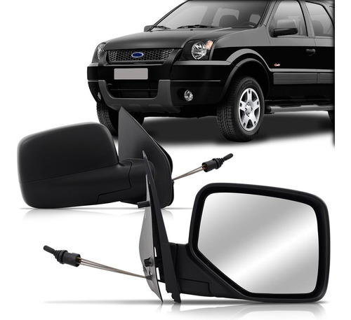 Espelho Retrovisor Ecosport 2003 2004 2005 2006 2007