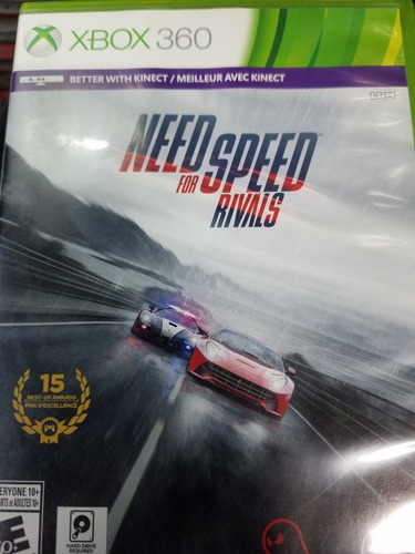 Need For Speed Rivals Xbox 360 FĂsico Original (Usado)