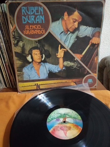 Ruben Duran - Silencio...grabando Vinilo Tango Lp