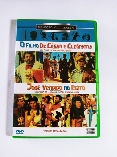 Dvd O Filho De Cesar E Cleopatra / Jose Vendido No Egito