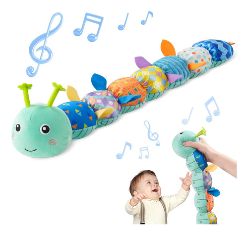 Sumobaby Juguetes Musicales Para Bebes, Oruga De Peluche Con