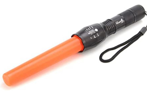 Linterna Led 18000lm Táctica Recargable + Como Naranja Sos