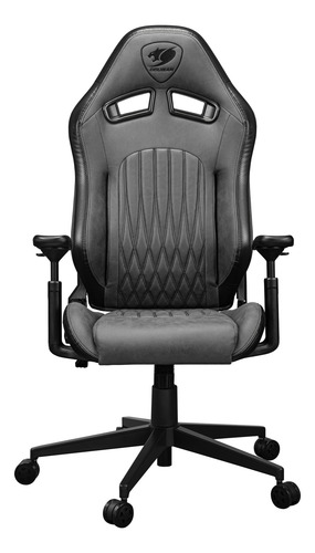 Silla Profesional Cougar Explore Army Jet Gray F