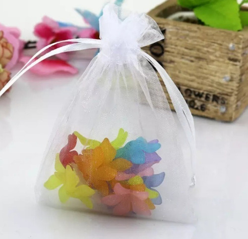 20 Bolsas Bolsitas De Organza 9x12